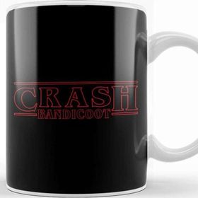 Baskı Dükkanı Crash Bandicoot Stranger Things Logo Mix Kupa