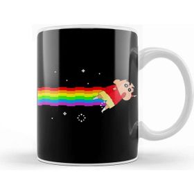Baskı Dükkanı Crayon Shin Chan Nyan Cat Kupa