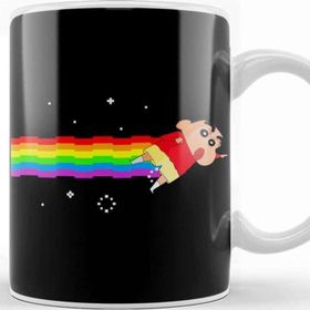 Baskı Dükkanı Crayon Shin Chan Nyan Cat Kupa