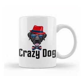 Baskı Dükkanı Crazy Dog Kupa