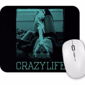 Baskı Dükkanı Crazy Life Mouse Pad