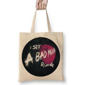 Baskı Dükkanı Creedence Clearwater Bad Moon Rising Bez Çanta