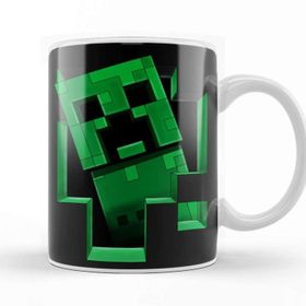 Baskı Dükkanı Creeper Creeping Minecraft Creeper Kupa