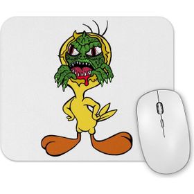 Baskı Dükkanı Creepy Reptilian Tweety Mouse Pad