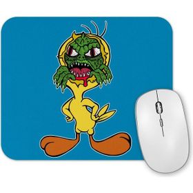 Baskı Dükkanı Creepy Reptilian Tweety Mouse Pad