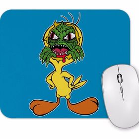 Baskı Dükkanı Creepy Reptilian Tweety Mouse Pad