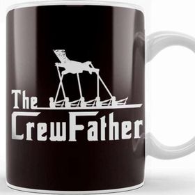 Baskı Dükkanı Crewfather Rowing Team Rowboat Sculling Paddling Kayaking Pin Kupa