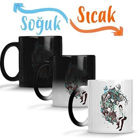 Baskı Dükkanı Criatividades Sihirli Porselen Kupa