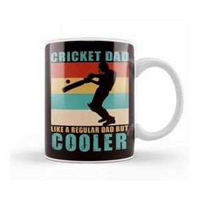 Baskı Dükkanı Cricket Dad Father Cricketer Bowler Pitch Sports Kupa