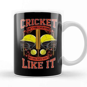 Baskı Dükkanı Cricket isnt for Everyone Cool People Like It Kupa