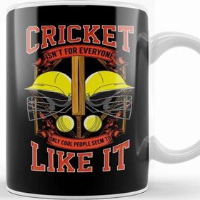 Baskı Dükkanı Cricket isnt for Everyone Cool People Like It Kupa