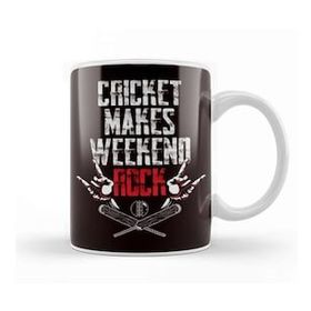 Baskı Dükkanı Cricket Makes Weekend Rock Cricketer Pitch Sports Kupa