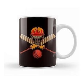 Baskı Dükkanı Cricketer Bat Ball Game Cricket Player Bowler Sports Kupa