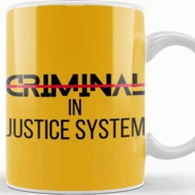 Baskı Dükkanı Criminal In Justice System Black Lives Matter Kupa
