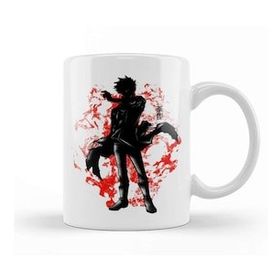 Baskı Dükkanı Crimson Blue Flames Kupa