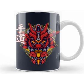 Baskı Dükkanı Crimson Bushido Mecha Concept Gundam Kupa