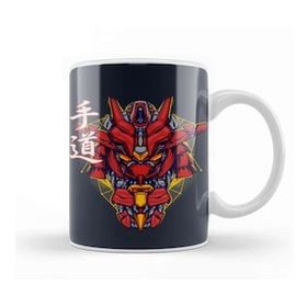 Baskı Dükkanı Crimson Bushido Mecha Concept Gundam Kupa