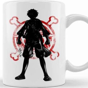 Baskı Dükkanı Crimson Luffy Kupa