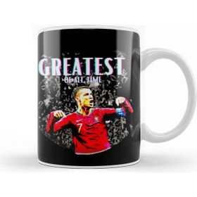 Baskı Dükkanı Cristiano Ronaldo Greatest Of Al Time Kupa