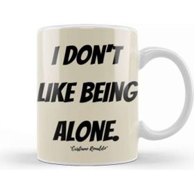 Baskı Dükkanı Cristiano Ronaldo Quotes Art Gift Vintage Retro Style Kupa