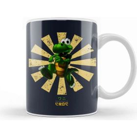 Baskı Dükkanı Croc Retro Japanese Kupa
