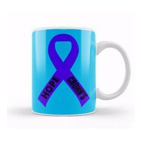 Baskı Dükkanı Crohn's Colıtıs Awareness Warrior Unbreakable Usa Kupa