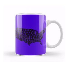 Baskı Dükkanı Crohn's Colıtıs Awareness Warrior Unbreakable Usa Kupa