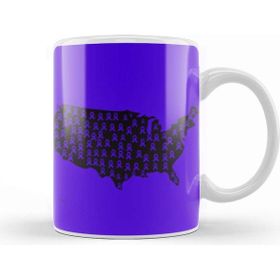 Baskı Dükkanı Crohn's Colıtıs Awareness Warrior Unbreakable Usa Kupa