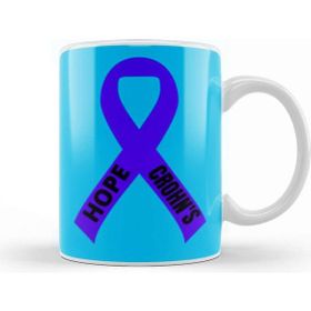 Baskı Dükkanı Crohn's Colıtıs Awareness Warrior Unbreakable Usa Kupa