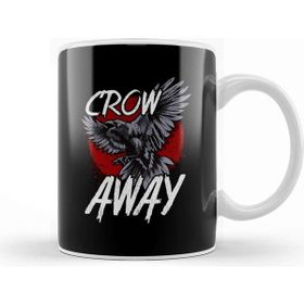 Baskı Dükkanı Crow Away Pun Funny Antisocial Gamer Introvert Kupa