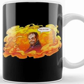 Baskı Dükkanı Crowley This is Fine Kupa