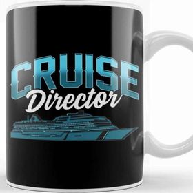 Baskı Dükkanı Cruise Director Awesome Cruising Vacation Boating Kupa