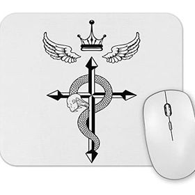Baskı Dükkanı Cruz De Flamel Mouse Pad