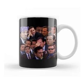 Baskı Dükkanı Crying Michael Scott 01 Kupa