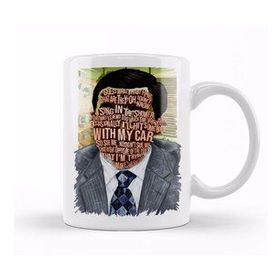 Baskı Dükkanı Crying Michael Scott 02 Kupa