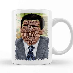 Baskı Dükkanı Crying Michael Scott 02 Kupa