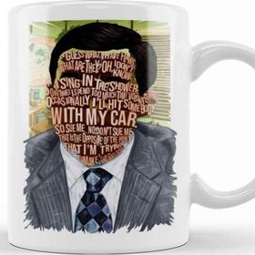Baskı Dükkanı Crying Michael Scott 02 Kupa
