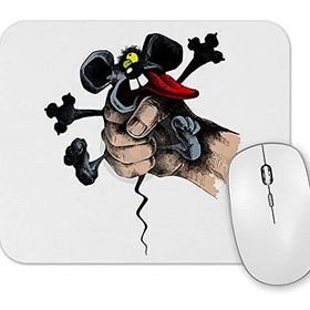 Baskı Dükkanı Crying Mouse Help Mouse Pad