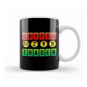 Baskı Dükkanı Crypto Trader Bitcoin Blockchain Distressed 01 Kupa