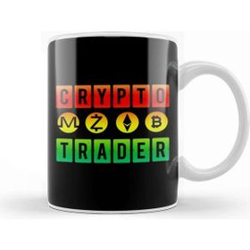 Baskı Dükkanı Crypto Trader Bitcoin Blockchain Distressed 01 Kupa