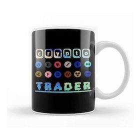 Baskı Dükkanı Crypto Trader Bitcoin Cryptocurrency Kupa