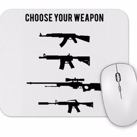 Baskı Dükkanı Cs Go Counter Strike Choose Your Weapon Mouse Pad