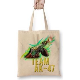 Baskı Dükkanı Cs Go Counter Strike Team Ak 47 Bez Çanta