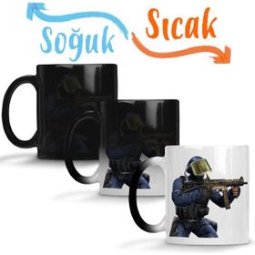 Baskı Dükkanı Csgo Counter Strike 02 Sihirli Porselen Kupa