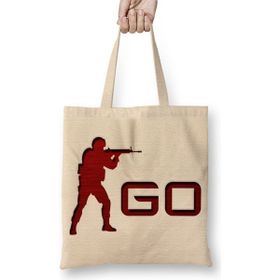 Baskı Dükkanı Csgo Counter Strike Bez Çanta