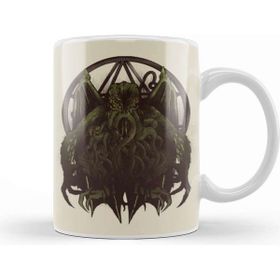 Baskı Dükkanı Cthulhu Porselen Kupa