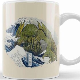 Baskı Dükkanı Cthulhu Porselen Kupa
