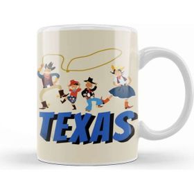 Baskı Dükkanı Culture Texas Love Vintage Retro Kupa Bardak