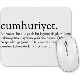 Baskı Dükkanı Cumhuriyet Mouse Pad