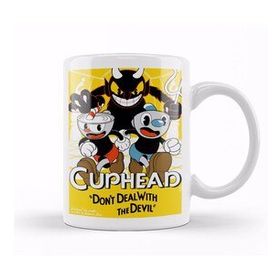 Baskı Dükkanı Cuphead 01 Kupa Bardak